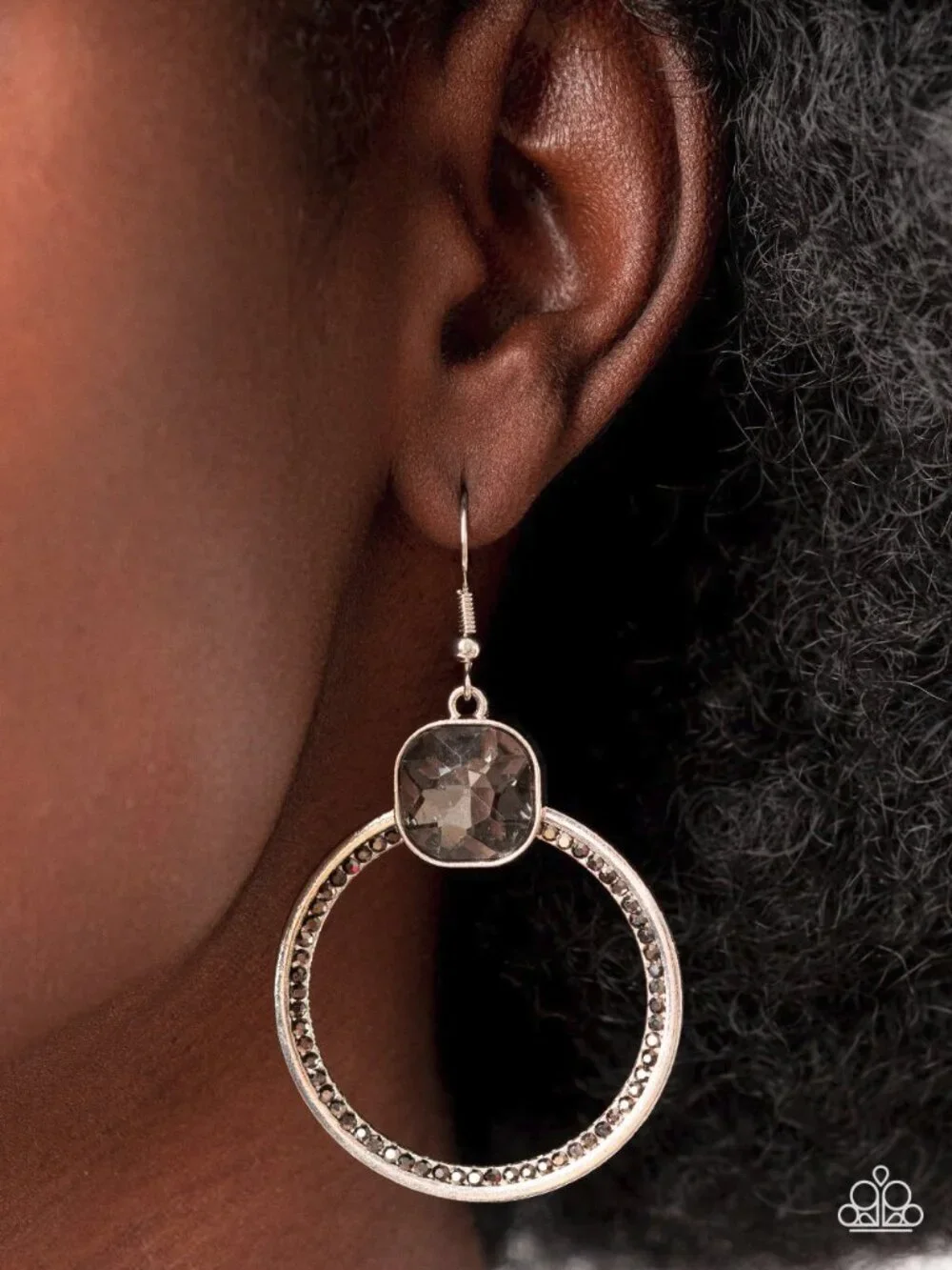 Paparazzi Jewelry - Cheers to Happily Ever After - Silver Earrings - Vintage